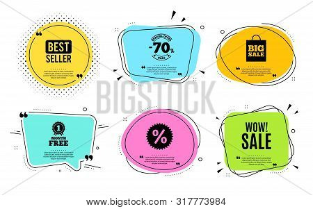 Wow Sale. Best Seller, Quote Text. Special Offer Price Sign. Advertising Discounts Symbol. Quotation