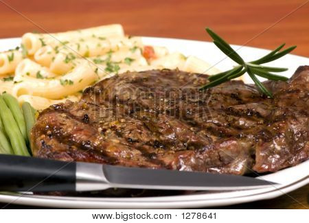 Rib Eye Steak Dinner 2