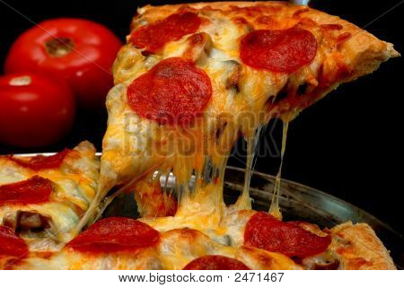 Pepperoni Pizza Slice