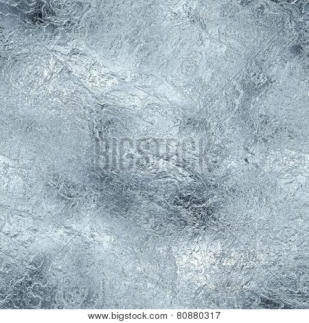 Frozen Ice Seamless and Tileable Background Texture