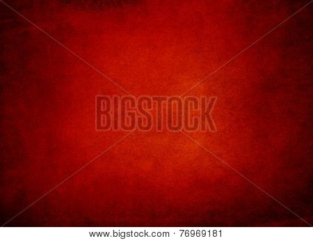 Abstract Red Background Or Red Paper, Black Vintage Grunge Background Texture Design, Beautiful Soli