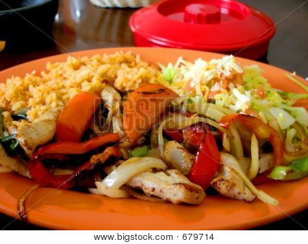 Chicken Fajita Plate