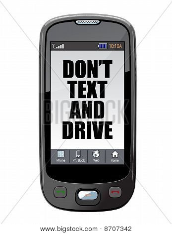 Don't text and drive