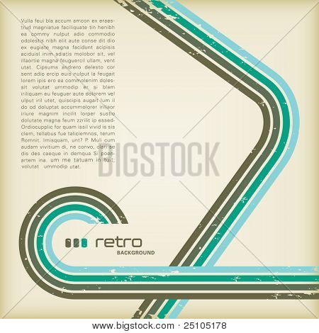 grungy retro-background with copyspace for your text