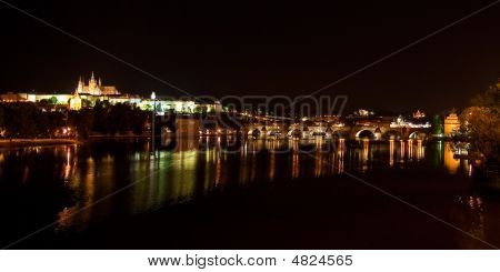 Night Prague Panorama