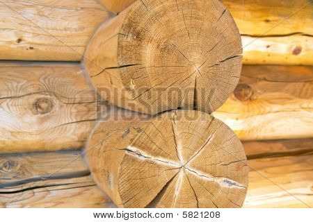 Log Home Construction Detail