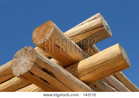 Log Home Construction Detail