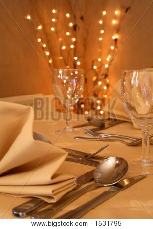 Elegant Dinner Setting