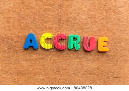 Accrue