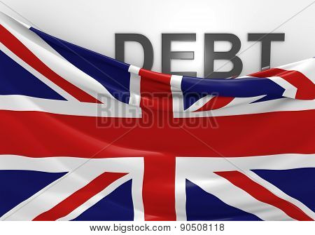 United Kingdom national debt and budget deficit financial crisis