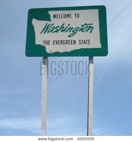 Welcome Washington Sign