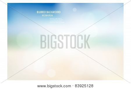 Vector Illustration Of Soft Colored Abstract Blurred Light Background Layout Design , Can Be Use For