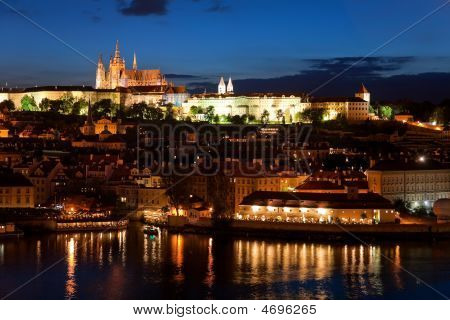 Night Prague Panorama