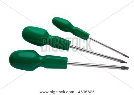 Green Screwdrivers