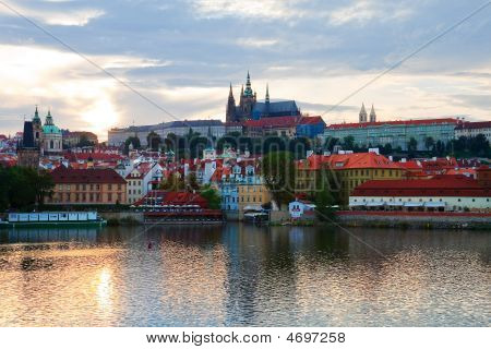 Evening Prague Panorama