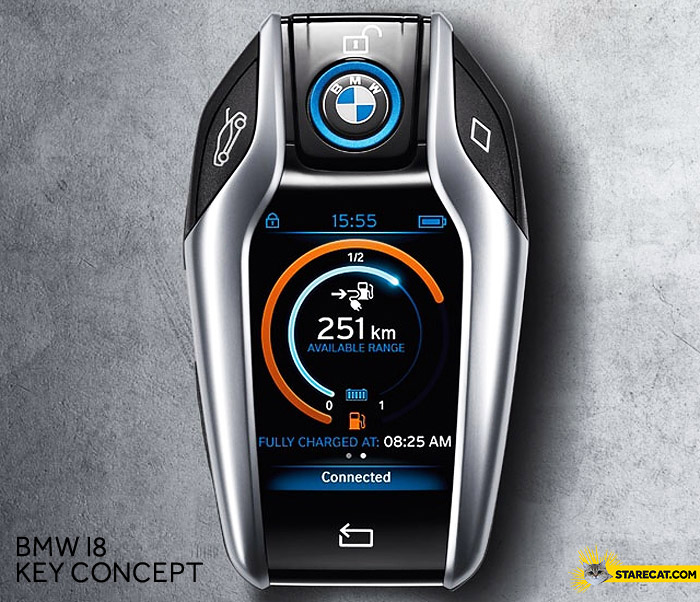 BMW i8 key