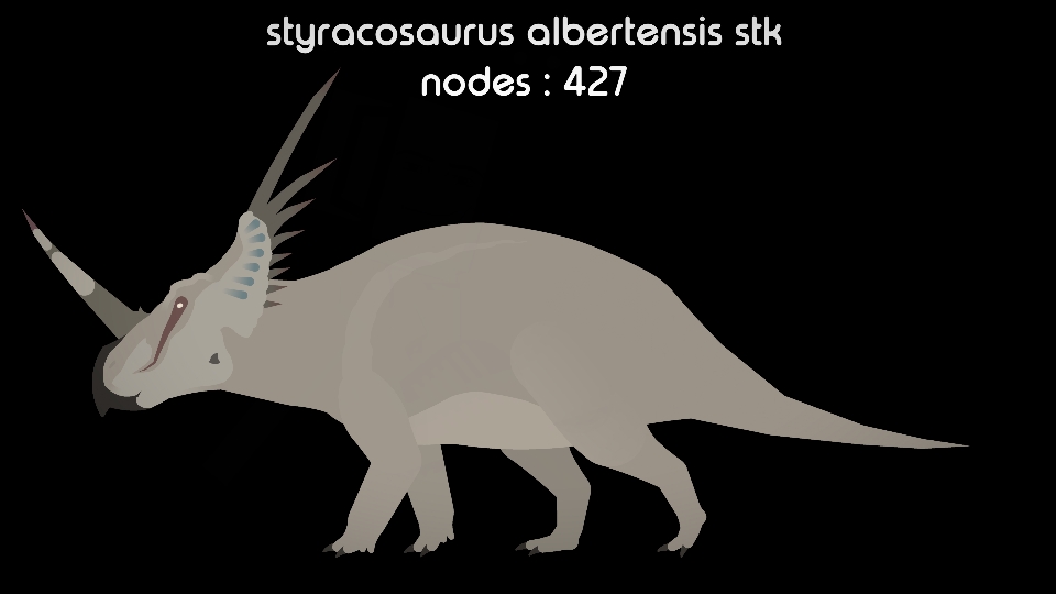 Styracosaurus Albertensis Movieclip