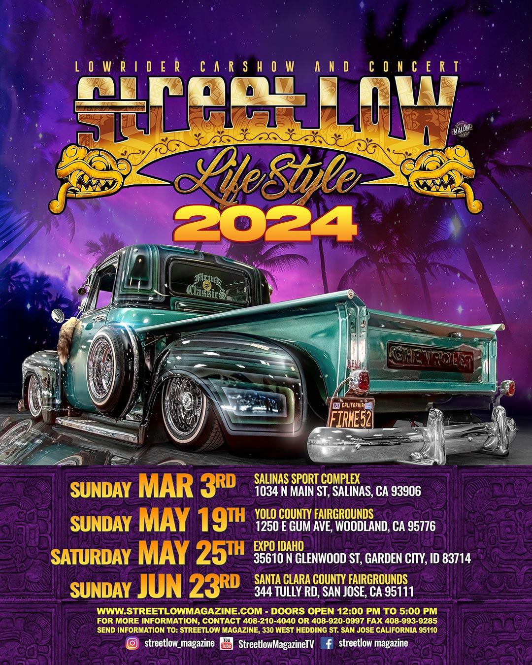 2024 Lowrider Car Show Calendar - Norri Annmarie