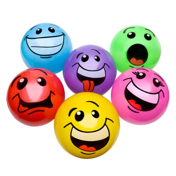 12" SILLY FACE VINYL BALLS