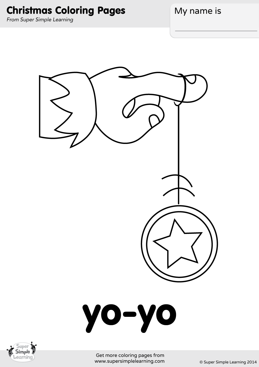 Cocomelon Yoyo Coloring Pages