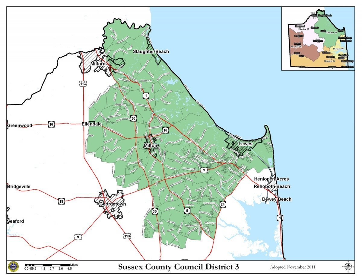 Sussex County De Map | My XXX Hot Girl