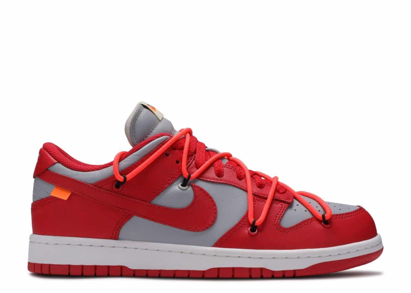 Nike Dunk Low Off-White University Red