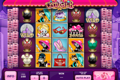 catwalk playtech casino slot spel 