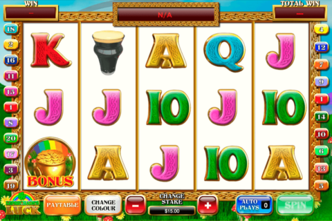 leprechauns luck playtech casino slot spel 