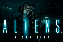 logo aliens netent spelauatomat 