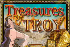 logo treasures of troy igt spelauatomat 