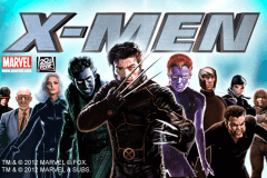 logo xmen playtech spelauatomat 