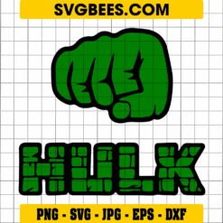 Hulk Fist SVG