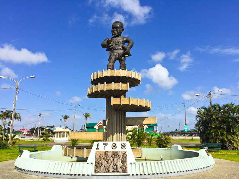 National monument of Guyana - 1763 Monument