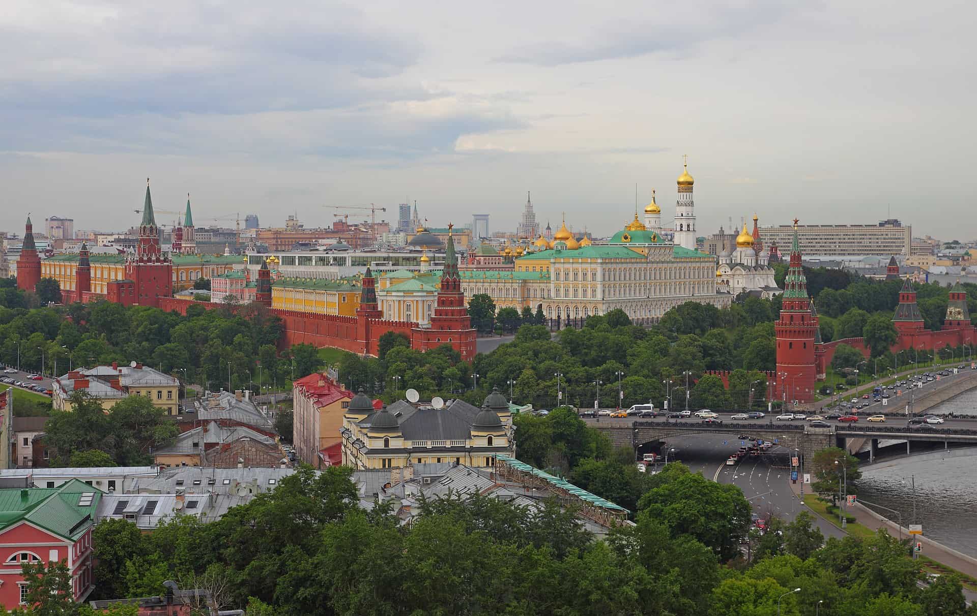 National monument of Russia - Moscow Kremlin