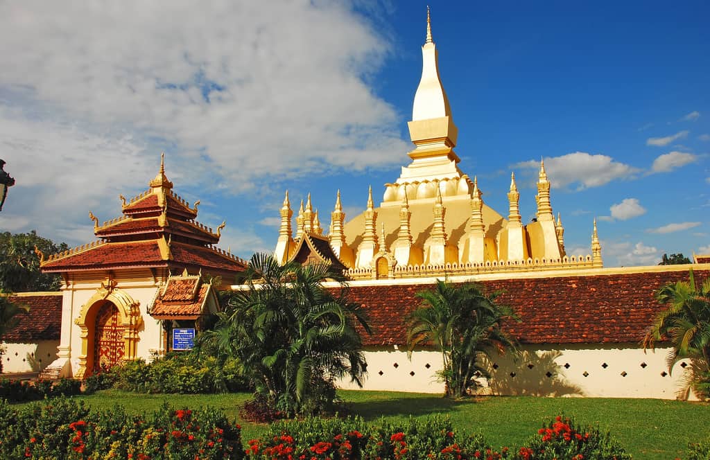 National monument of Laos - Pha That Luang