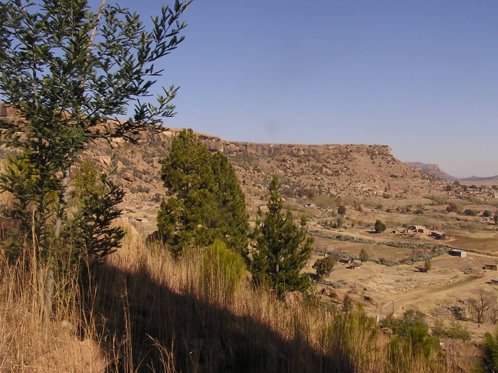 National monument of Lesotho - Thaba Bosiu