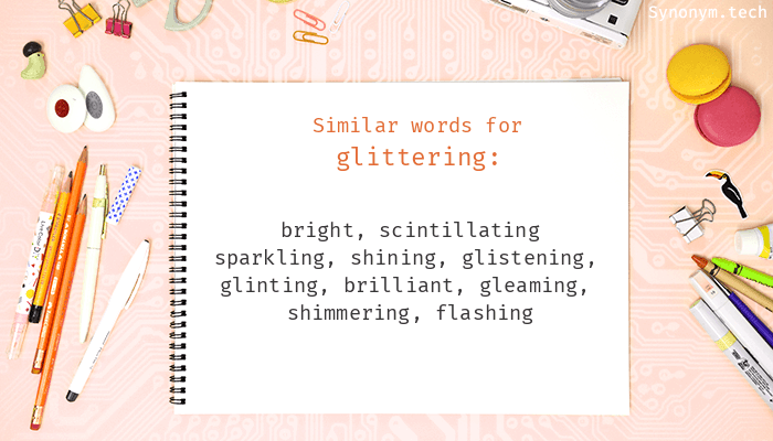 Glittering Synonyms