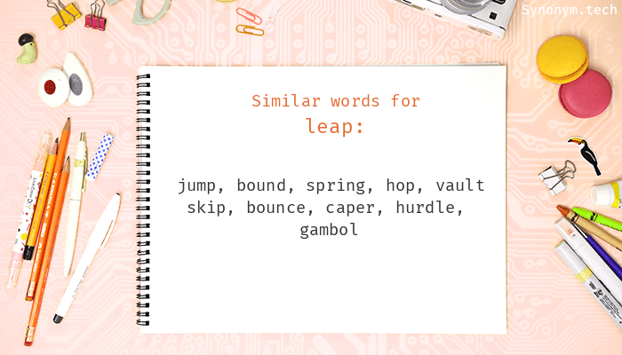 Leap Synonyms