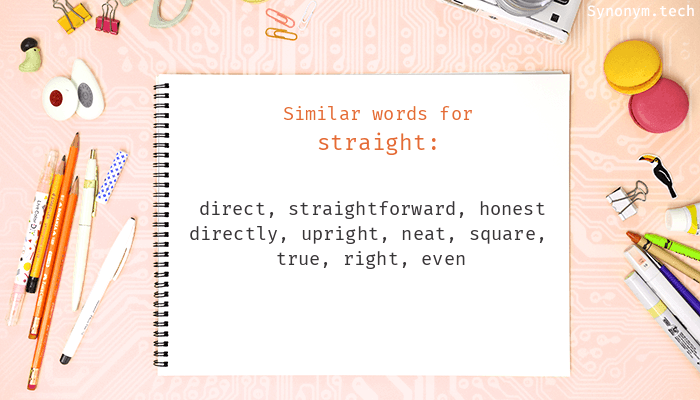 Straight Synonyms