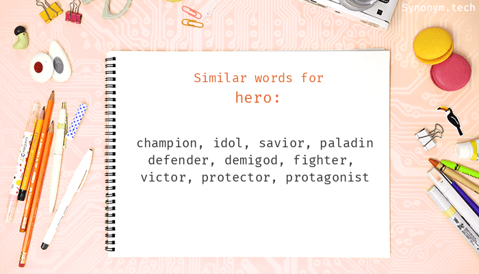 Hero Synonyms